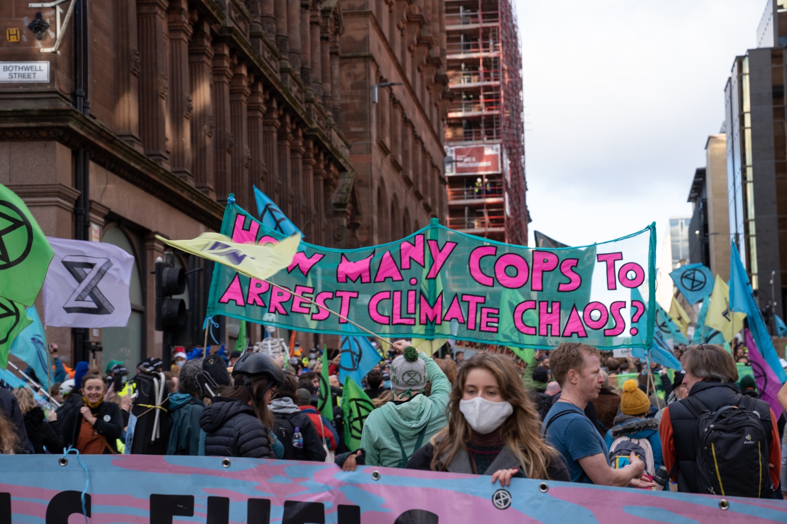 climate march at cop26 taken by Enviral agency